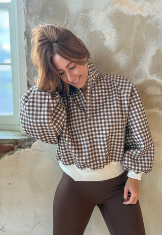 Woodland Check Sweater