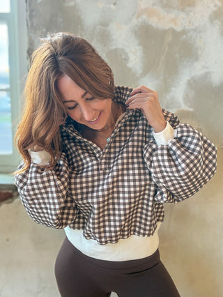 Woodland Check Sweater