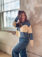 Harlequin Haze Checkered Sweater
