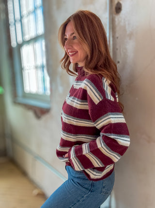 Ellis Stripe Cardigan