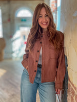 Ginger Edit Raw-Edge Jacket