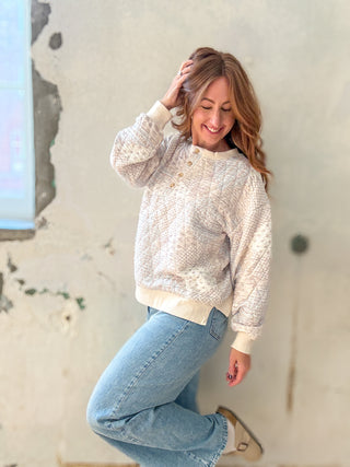 Sunday Market Crewneck Sweater