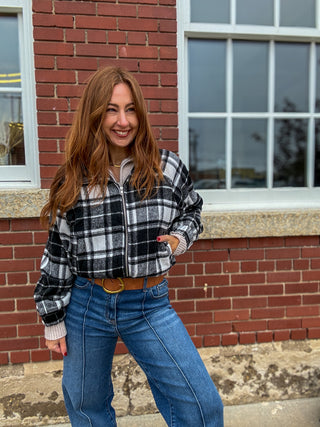 Heartland Plaid Zip-Up Jacket