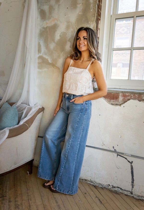 Skyline Seam Wide Leg