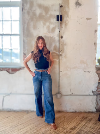 Afterglow Wide-Leg Jeans