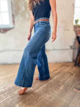 Afterglow Wide-Leg Jeans