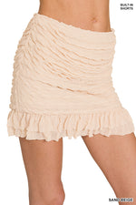 Afterglow Ruched Skort