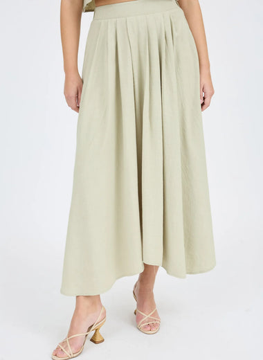 Linen Drift Skirt