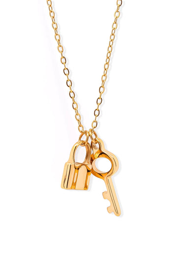 Love Lock Lore Necklace by eLiasz & eLla