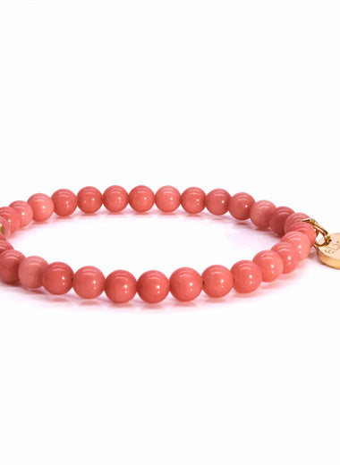 Mini Pink Candy Stone Bracelet