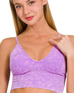 Glow On Ribbed Tank Bra