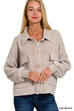 Vintage Wash Shacket