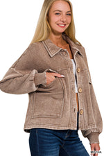 Vintage Wash Shacket