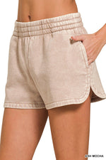The Cozumel Acid-Washed Dolphin Short