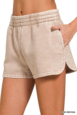 The Cozumel Acid-Washed Dolphin Short