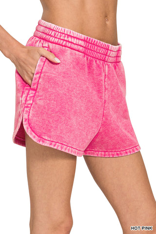 The Cozumel Acid-Washed Dolphin Short