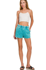 The Cozumel Acid-Washed Dolphin Shorts