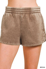 The Cozumel Acid-Washed Dolphin Short