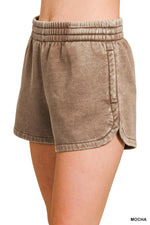 The Cozumel Acid-Washed Dolphin Short