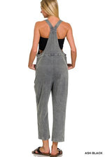 Offline Washed Knot Strap Relaxed Fit Overalls