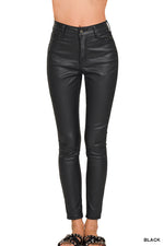 Harrah Faux Leather Stretch Pant