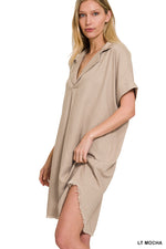 Tailwind Raw Hem Dress