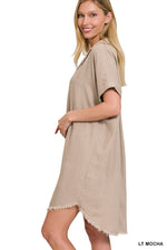 Tailwind Raw Hem Dress