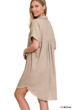 Tailwind Raw Hem Dress