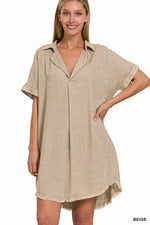 Tailwind Raw Hem Dress