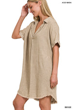 Tailwind Raw Hem Dress