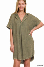 Tailwind Raw Hem Dress