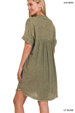Tailwind Raw Hem Dress