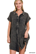The Breezy Days Shirt Dress
