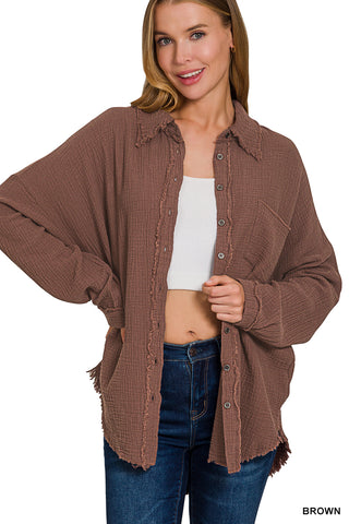 Cloudline Raw Edge Shirt