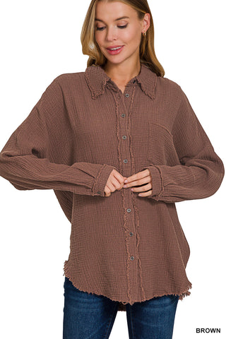 Cloudline Raw Edge Shirt
