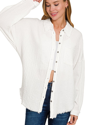 Cloudline Raw Edge Shirt