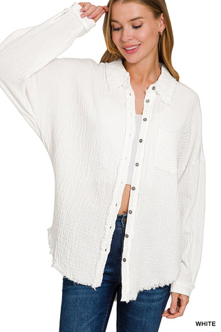 Cloudline Raw Edge Shirt