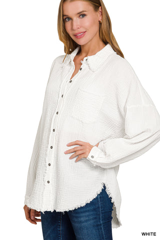 Cloudline Raw Edge Shirt