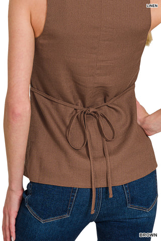Santorini Tie-Back Vest