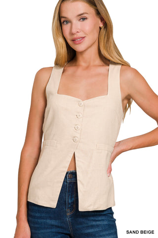 Santorini Tie-Back Vest