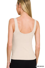 Basic Betty Simple Tank (white)
