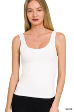 Basic Betty Simple Tank (white)