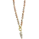 Sandy Beaded Necklace