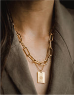 She Is Gold Necklace by eLiasz and eLla