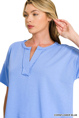 Split Decision French Terry Top