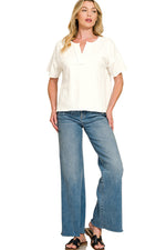 Split Decision French Terry Top