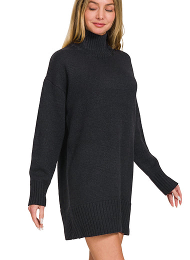 Timeless Turtleneck Sweater Dress