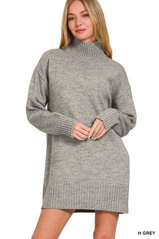 Timeless Turtleneck Sweater Dress