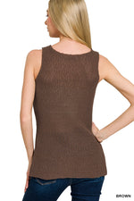 Downtown Hook & Eye Sweater Vest