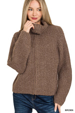 Chalet Zip Knit Sweater
